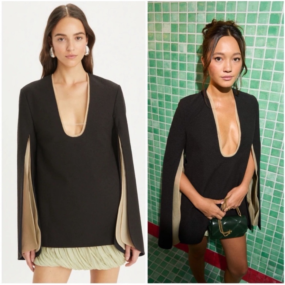 NWT Tory Burch STRETCH COTTON CREPE TUNIC $1,298  Runway 10 $1,298